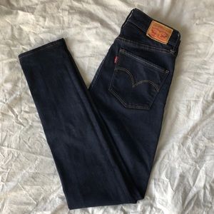 Levi jeans, High Rise Skinny, size 26
